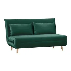 Sofa Spike II Velvet green